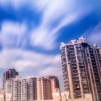 City high-rise buildings