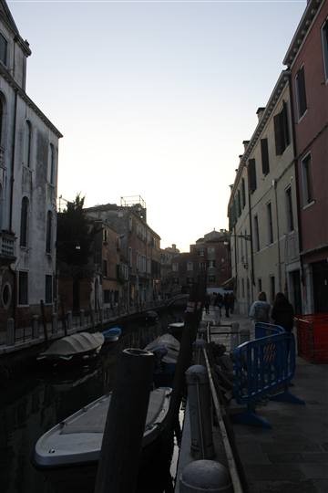 Narrow Venetian street